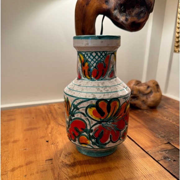 Italian ceramic vase. Vintage vase in the style of Fratelli Fanciullacci. - Picture 3 of 8
